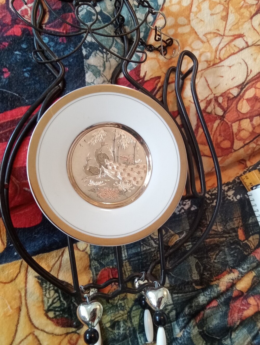 #1522 Cat Plate Hanger